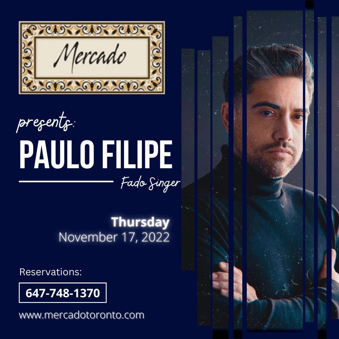 Portrait of Paulo Filipe, Fadista